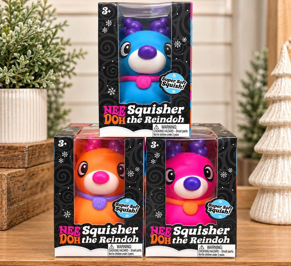 Squishmas Squisher the Reindeer Needoh