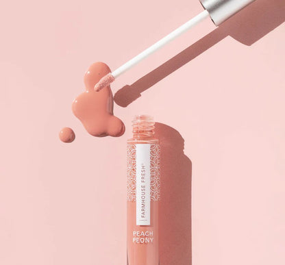 Vitamin Glaze® Oil Infused Lip Gloss | Peach Peony