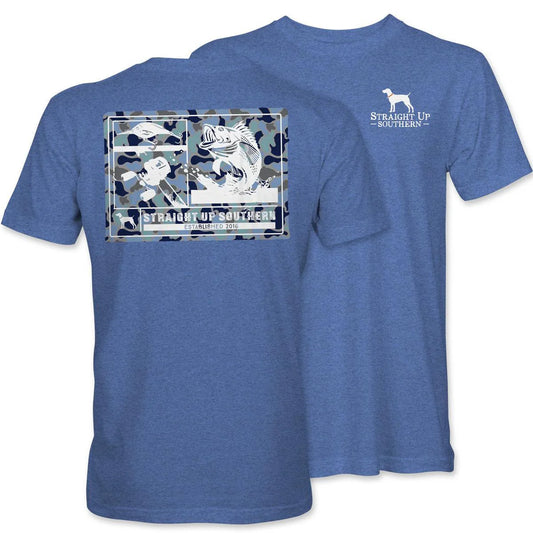 Bass Camo Patch T-Shirt