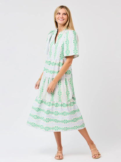 Plus - Ivy Dress | Heirloom Vine Green