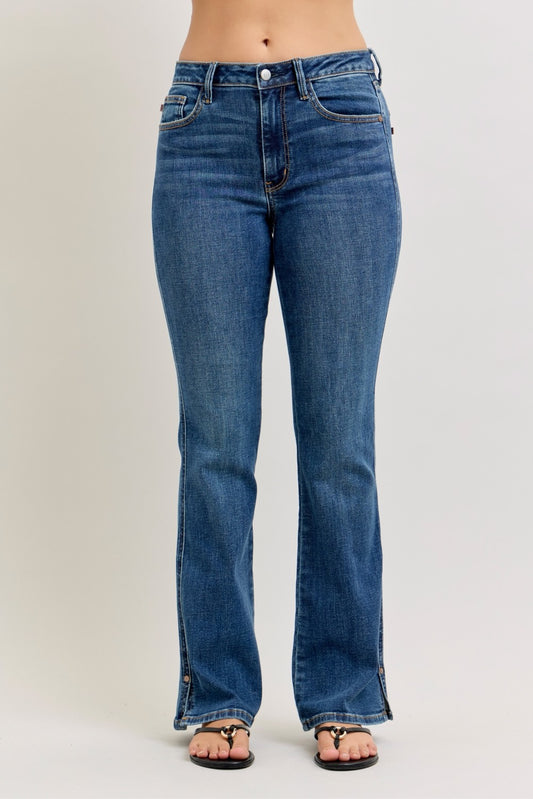 Midride Bootcut with Cell Phone Back Pocket