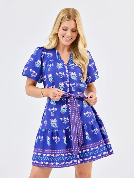 Addison Dress | Petal Keepsake Blue