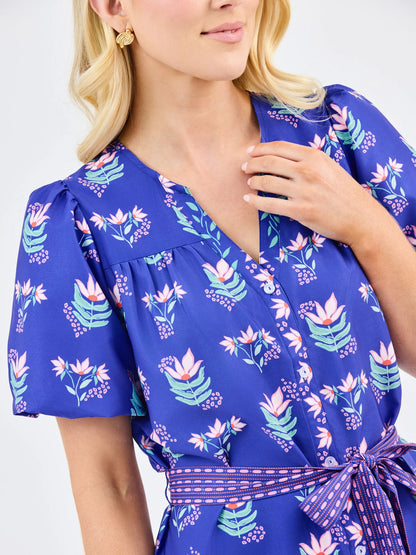 Addison Dress | Petal Keepsake Blue
