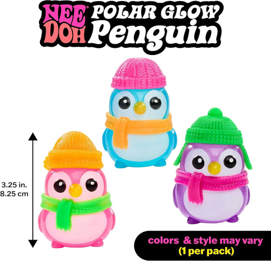 Squishmas Polar Glow Penguin Needoh