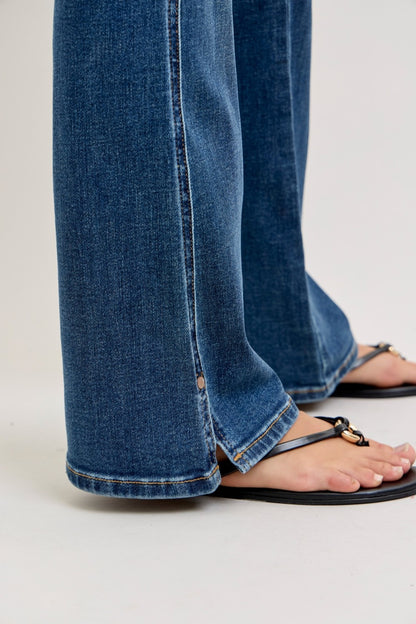 Midride Bootcut with Cell Phone Back Pocket