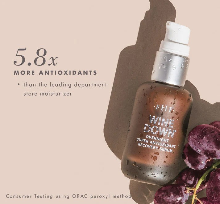 Wine Down® Overnight Super Antioxidant Recovery Serum