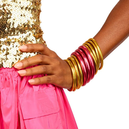 Pink Tzubbie All Weather Bangle Serenity Prayer