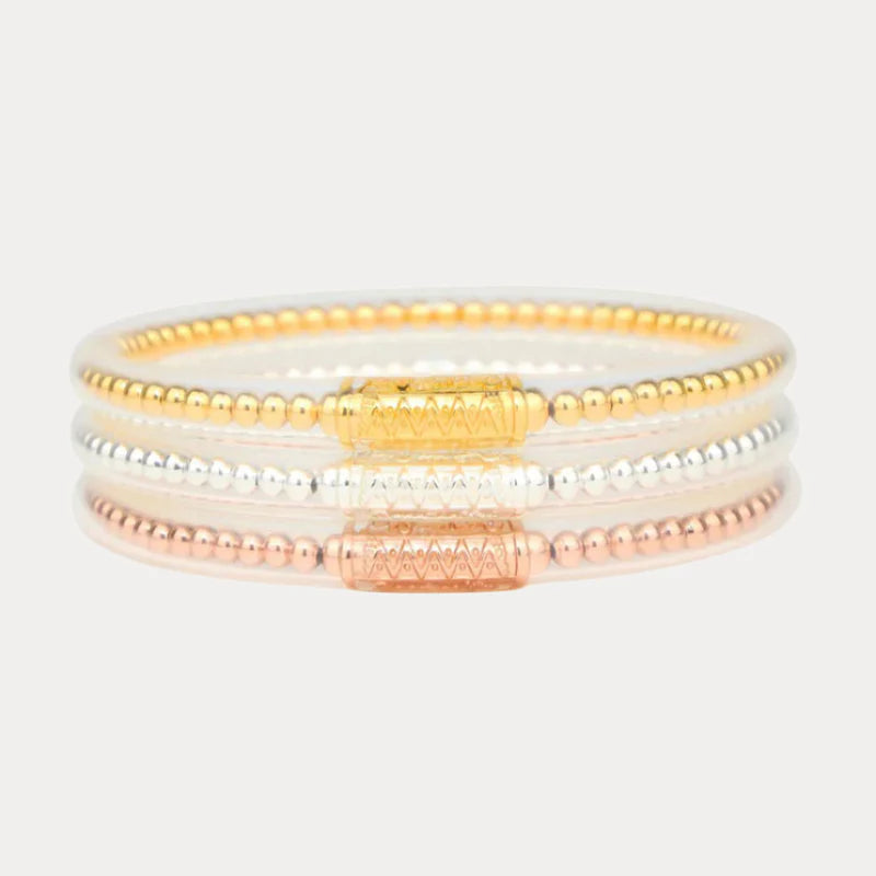 BIBI All Weather Bangles (Set of 3) Serenity Prayer