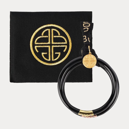 Three Kings All Weather Bangles in Black