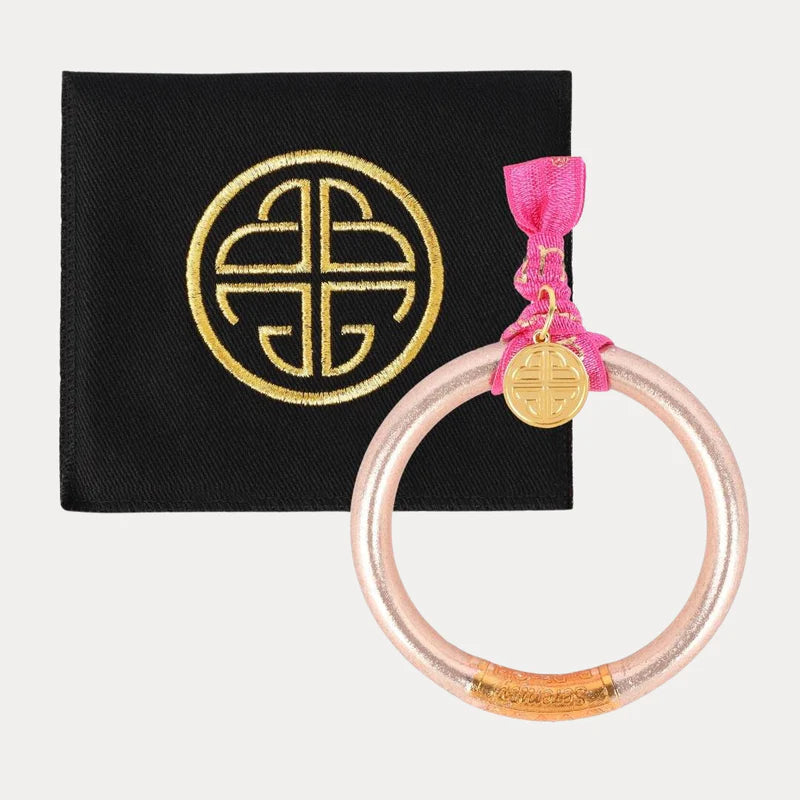 Champagne Tzubbie All Weather Bangle Serenity Prayer