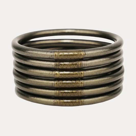 Flint All Weather Bangle (Set of 6) Serenity Prayer