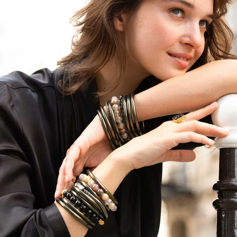 Flint All Weather Bangle (Set of 6) Serenity Prayer