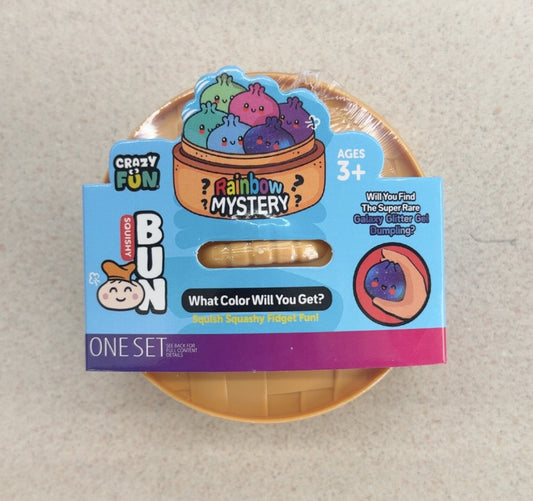 Glitter Squishy Mystery Bun
