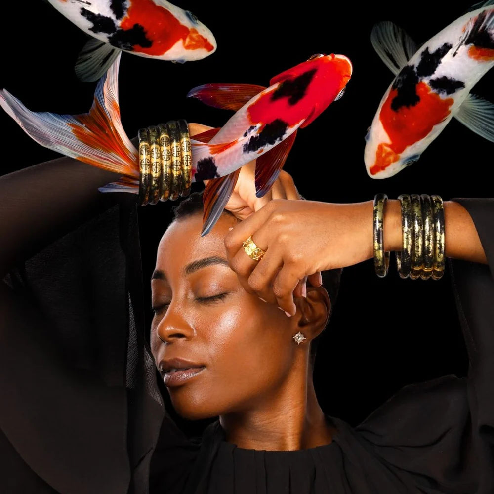 KOI Noir Tzubbie All Weather Bangle