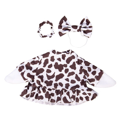 Porch Goose Outfit | Cow Print Gown