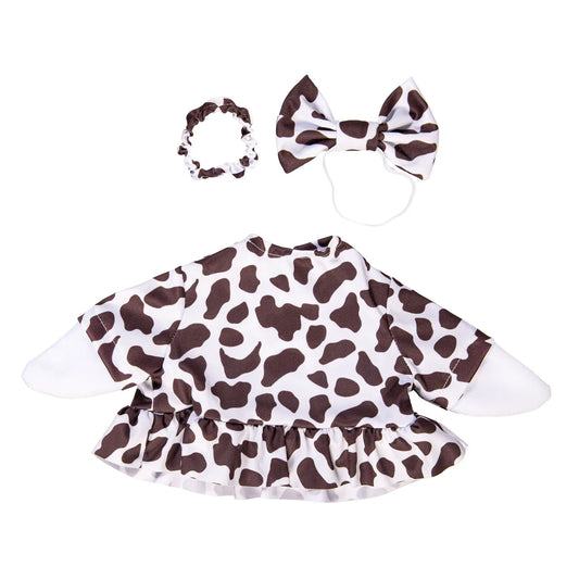 Porch Goose Outfit | Cow Print Gown