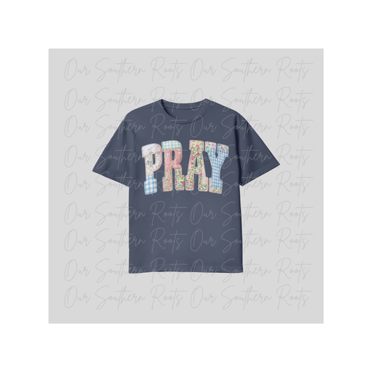 *Pre-Order* Pray Patchwork Shirt