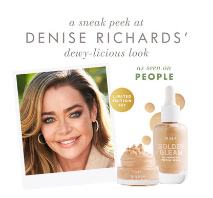 Golden Moments 2-Piece Set Limited Edition Illuminating Peptide Serum + Facial Mousse