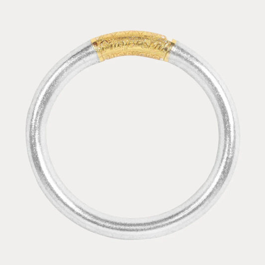 Silver Tzubbie All Weather Bangle Serenity Prayer