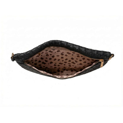 Terrace Woven Crossbody | Black