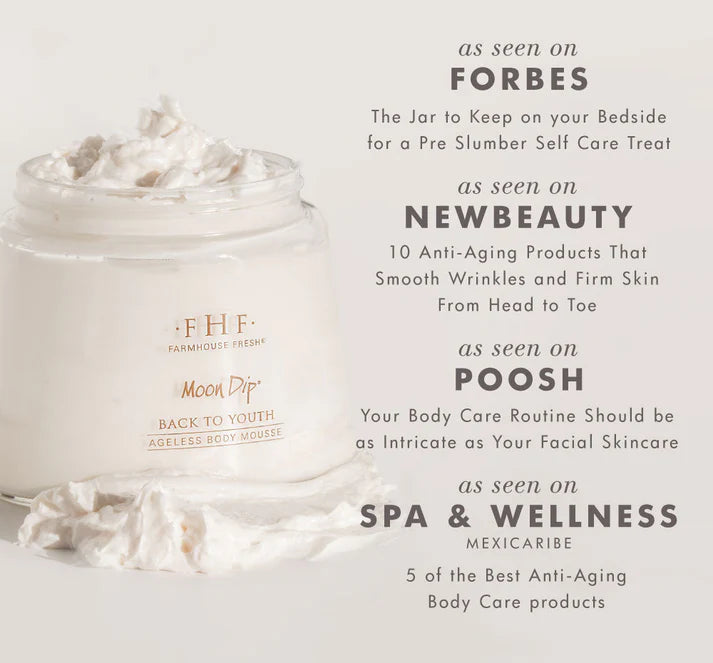 Moon Dip® Back To Youth Ageless Body Mousse