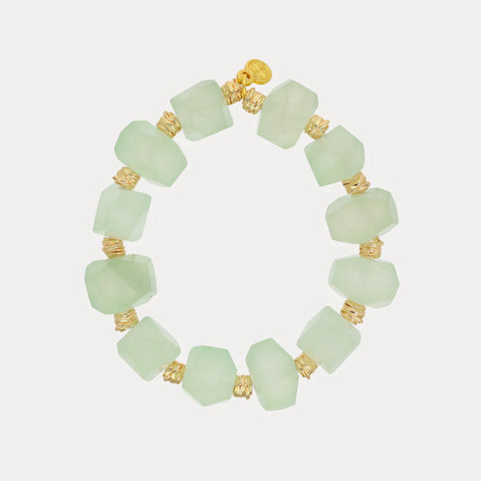 Seafoam Beaded Bracelet