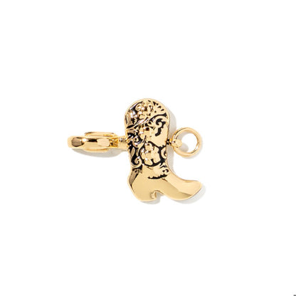 Cowboy Boots Charm