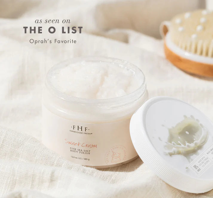 Sweet Cream Fine Sea Salt Body Polish